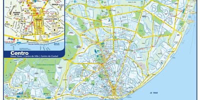 Lissabon-Orten von Interesse anzeigen